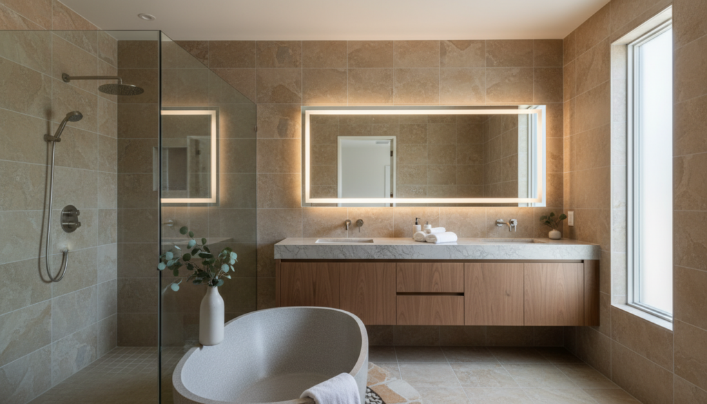 Spa Primary Bathroom, Tarzana